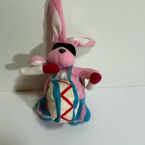 Vintage 1997 Energizer Bunny 5" Plush Animal Toy Promotion Eveready Battery Co